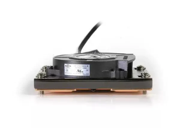 Alt view image 4 of 5 - R25 1U Full-Copper Server Heatsink with Vapor Chamber (VC) for LGA2011 (Rectangular Type)