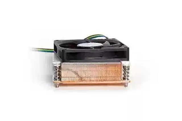 Alt view image 3 of 5 - R30 2U Full-Copper Server Heatsink with Vapor Chamber (VC) and Fan, Compatible with LGA2011 / LGA2066 Sockets