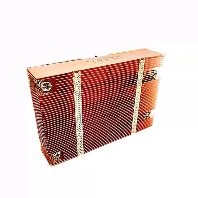 Alt view image 2 of 5 - A28 1U Full-Copper Server Heatsink with Vapor Chamber (VC) for AMD SP3 / SP6 / TR5 Sockets