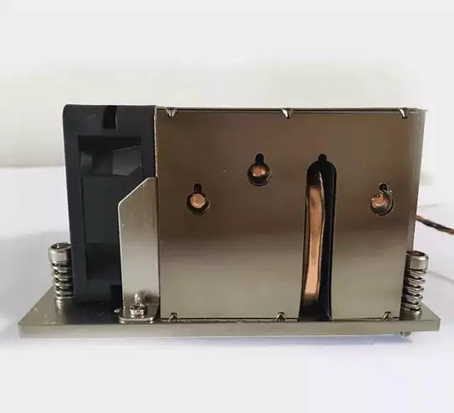 Alt view image 3 of 3 - NRA28 2U Active Server Heatsink for AMD EPYC SP3 Socket with Heat Pipes and Dual Ball-Bearing Fan