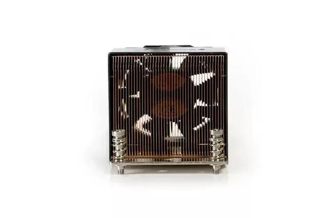 Alt view image 2 of 4 - R14 2U Full-Copper Server Heatsink for Intel LGA2011 / LGA2066 Sockets (Rectangular Type)