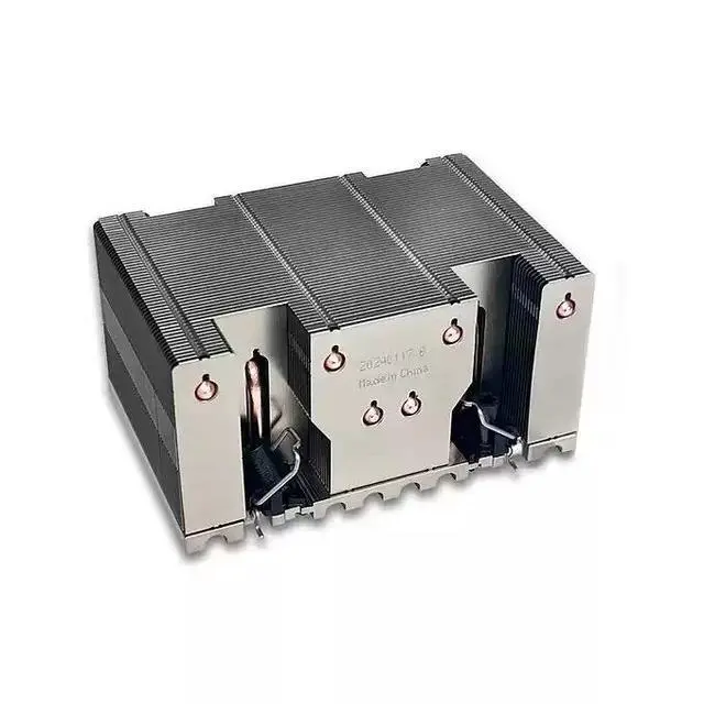 Alt view image 2 of 3 - C1 2U Passive Server Heatsink with 8 Heat Pipes for Intel LGA7529 CPU, 450W TDP