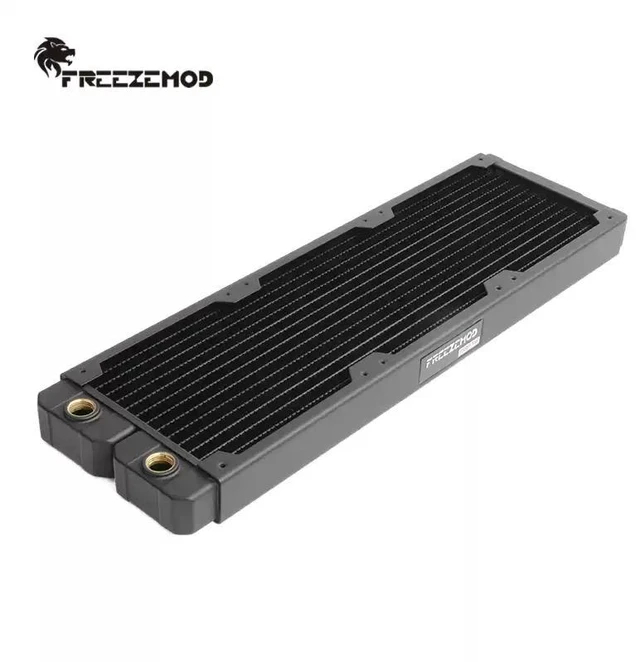 Main image of TSRP-TW360 PC Water Cooling Radiator 360mm, 14 Flat Tubes, Copper Fins, 12cm Fan Support