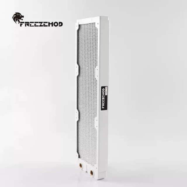 Alt view image 2 of 7 - TSRP-TW360 PC Water Cooling Radiator 14 Flat Tubes, Copper Fins, Piano White