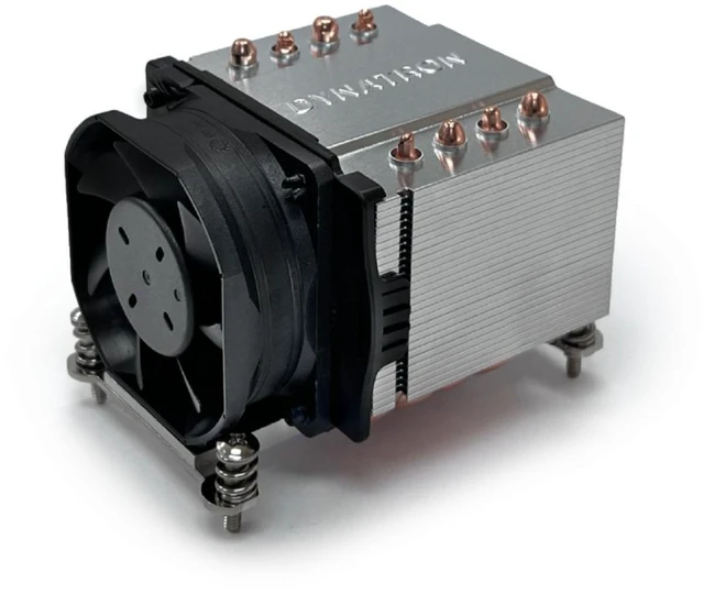Main image of For AM4/AM5 4-Heatpipe 2U Server CPU Cooler High-Speed PWM Fan, for Rackmount Systems
