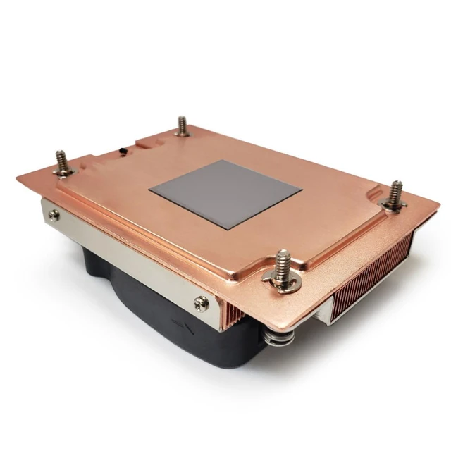 Alt view image 3 of 4 - for AMD Server CPU Cooler Fan 1U Chassis Industrial AM4 All-Copper Vapor Chamber Heatsink A45