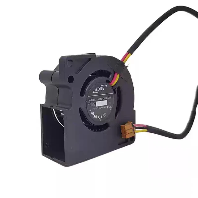 Alt view image 3 of 6 - AB5012HX-C03 12V 0.21A 5020 Projector Blower Cooling Fan