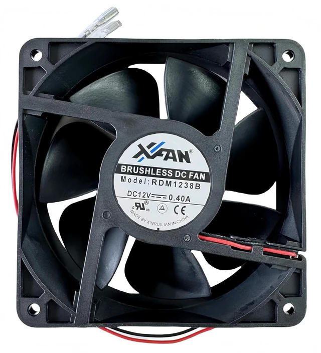 Main image of for RDM1238B Chassis Cooling Fan DC12V 0.40A 120mm 12038 120×120×38mm 2 Wire Brushless Inverter Cooling Fan
