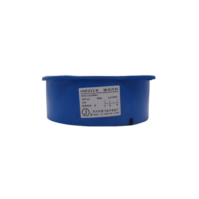 Alt view image 5 of 5 - 150FZY2-D Axial Fan AC 220V, 30W, for Cabinet & Inverter Cooling