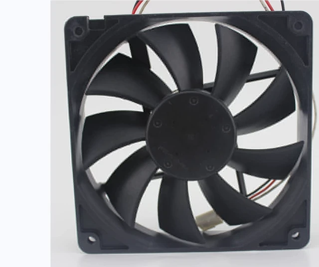Alt view image 4 of 4 - 12025 12CM 4710KL-04W-B20 Chassis & Power Supply Cooling Fan DC 12V 0.19A, Dual Ball Bearing, 1900RPM, Quiet Design