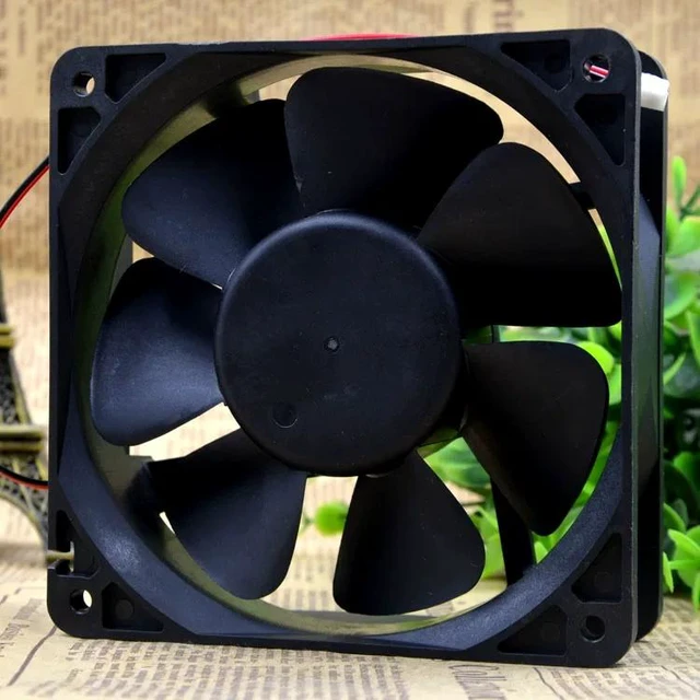 Alt view image 2 of 4 - K1238H24BPCB1h-7 Inverter Fan 12038 Size (120×120×38mm), DC 24V 0.96A, 23W,2-Wire