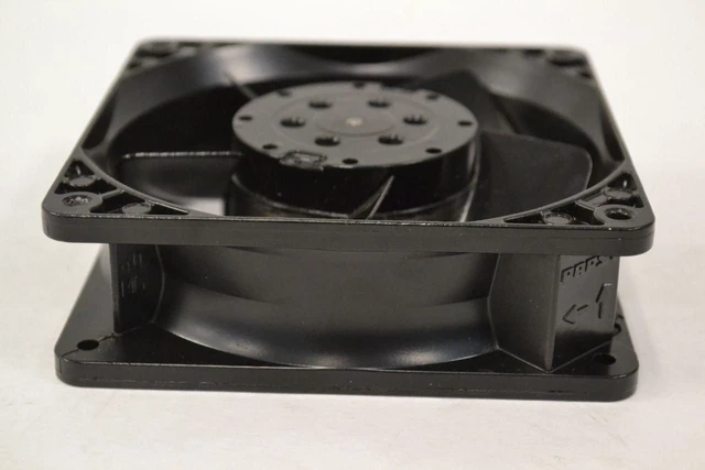 Alt view image 2 of 4 - 4650N Axial Cooling Fan 230V AC, 120mm, 19W, Metal Housing, for Cabinet/Control Panel Cooling