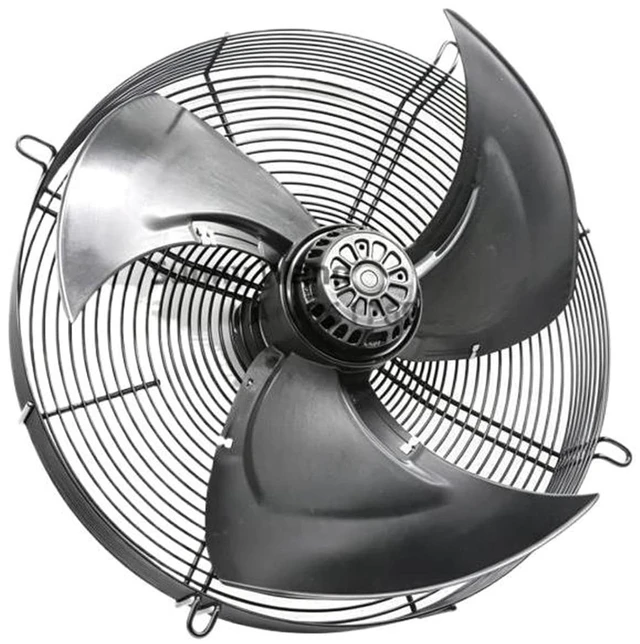 Alt view image 3 of 4 - S6E450-AF08-29/F04 Axial Fan 230V AC, 450mm, 140W, 0.62A, 890RPM, 4530 m³/h Airflow, for Precision Air Conditioning/Condenser/Data Center Cooling