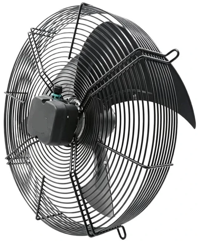 Alt view image 2 of 4 - S6E450-AF08-29/F04 Axial Fan 230V AC, 450mm, 140W, 0.62A, 890RPM, 4530 m³/h Airflow, for Precision Air Conditioning/Condenser/Data Center Cooling