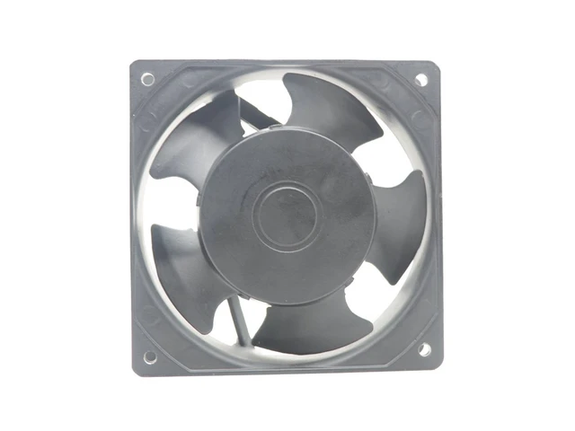 Alt view image 4 of 7 - KA1238HA2 All-Metal Waterproof Industrial Cooling Fan AC 220V, 12038 Size (120×120×38mm),Magnesium Alloy Frame, for Cabinet/Server/Inverter Cooling