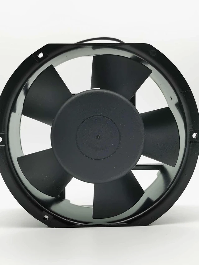 Alt view image 4 of 6 - KA1725HA2 Cooling Fan 220V, 0.27/0.23A, 17CM (17251 Size), Ball Bearing, Leadwire Type, for Cabinet/Server/Inverter Cooling