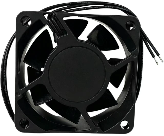 Alt view image 2 of 2 - UF-T60BBPBOAMID4AN Axial Cooling Fan 230V AC, 60×60×25mm, 2.4W, 3950RPM, 33m³/h, 31dB, for Industrial Instruments/Power Units/Cabinet Cooling