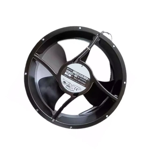 Alt view image 3 of 5 - UF-T25GBPB23H1D8AN EC Explosion-Proof Axial Fan 230V AC, 254×89mm, for Energy Storage/Explosion-Proof Cabinet/Hazardous Area Cooling