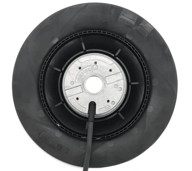 Alt view image 5 of 7 - R2E225-RA92-09 RadiCal Backward Curved Centrifugal Fan 230V AC, 225mm Impeller, 155/210W, 2500/2600RPM, Dual Ball Bearing, for Air Purification/Cabinet Cooling/HVAC