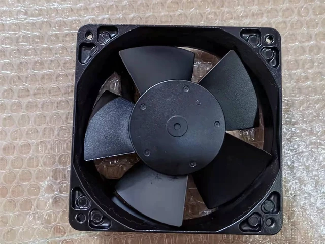 Alt view image 2 of 5 - 4184NX Axial Cooling Fan 24V DC, 119×119×38mm, 3200RPM, Ball Bearing, for Cabinet/Industrial Equipment Cooling
