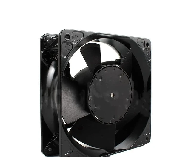 Alt view image 3 of 5 - 4184NX Axial Cooling Fan 24V DC, 119×119×38mm, 3200RPM, Ball Bearing, for Cabinet/Industrial Equipment Cooling