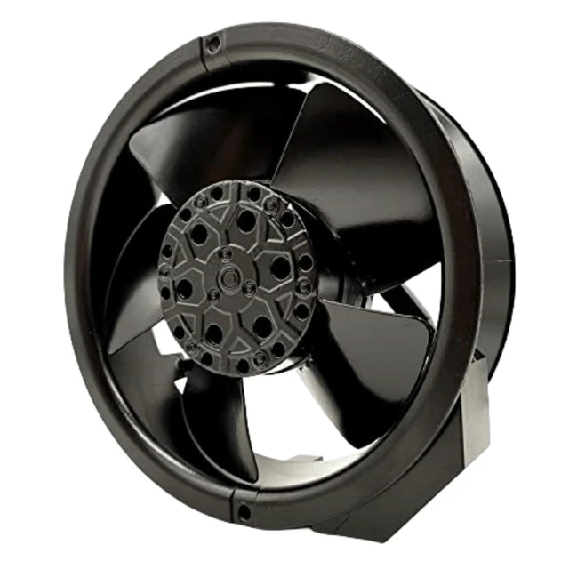 Alt view image 4 of 7 - W2E143-AB09-01 Axial Cooling Fan 230V AC, 172×51mm, 24/30W, 2800/3300RPM, 420m³/h, Ball Bearing, for Inverter/Cabinet/Industrial Equipment Cooling