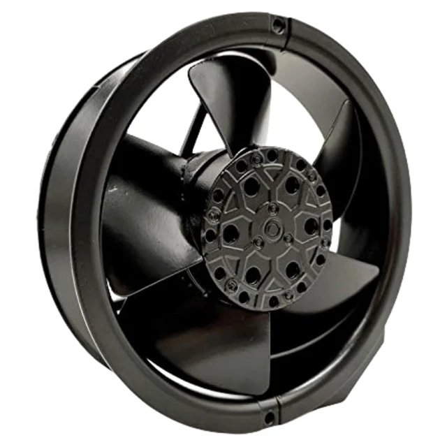 Alt view image 3 of 7 - W2E143-AB09-01 Axial Cooling Fan 230V AC, 172×51mm, 24/30W, 2800/3300RPM, 420m³/h, Ball Bearing, for Inverter/Cabinet/Industrial Equipment Cooling