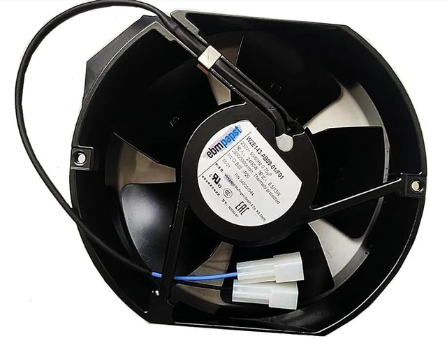 Main image of W2E143-AB09-01/F01 Axial Cooling Fan 230V AC, 172×51mm, 24/30W, 2800/3300RPM, Ball Bearing, for Cabinet/Power Equipment Cooling