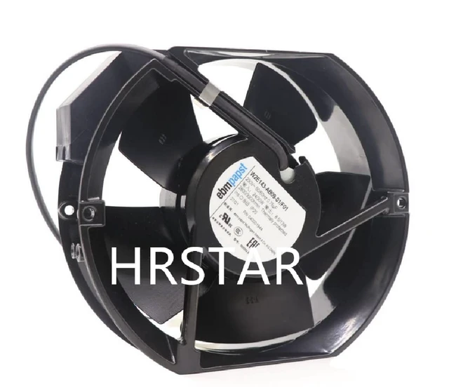 Alt view image 6 of 7 - W2E143-AB09-01/F01 Axial Cooling Fan 230V AC, 172×51mm, 24/30W, 2800/3300RPM, Ball Bearing, for Cabinet/Power Equipment Cooling
