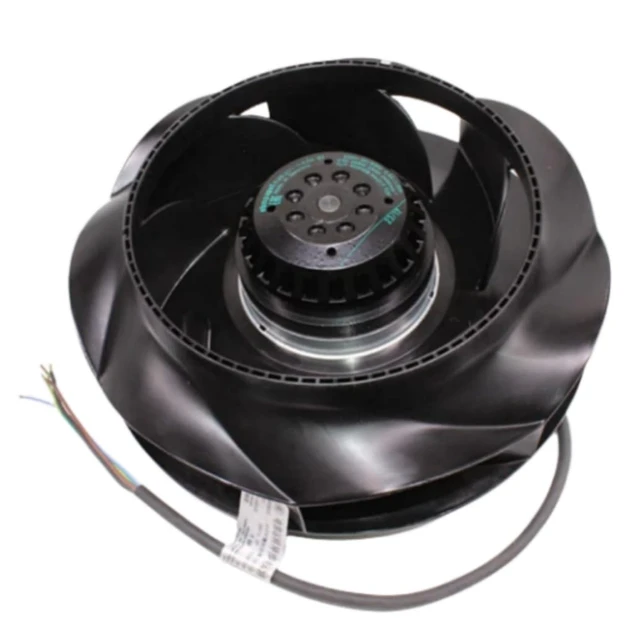 Alt view image 4 of 5 - R2E250-RA50-01 Backward Curved Centrifugal Fan 230V AC, 250mm Impeller, 210/285W, 2450/2500RPM,Ball Bearing,for Precision Air Conditioning/Cabinet/Industrial Equipment Cooling