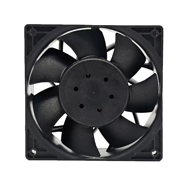 Alt view image 4 of 5 - PFB1224HE-00 Cooling Fan 12038 Size, 24V 2.0A, Dual Ball Bearing, High Airflow & Static Pressure, for Projector Cooling