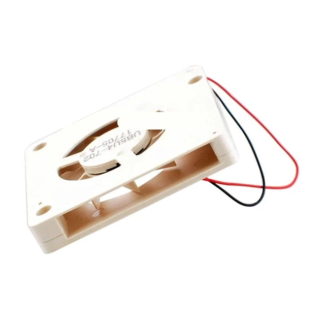Alt view image 6 of 6 - UB5U4-702 3cm (30mm) blower, dimensions 30x30x4.5mm, DC 5V, centrifugal fan, respirator cooling fan