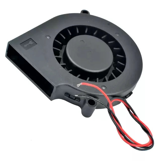 Alt view image 4 of 5 - WN7015-12B Centrifugal Turbo Blower 7cm/7015 Size, 12V 0.15A, Dual Ball Bearing, for Humidifier/Printer/Equipment Cooling