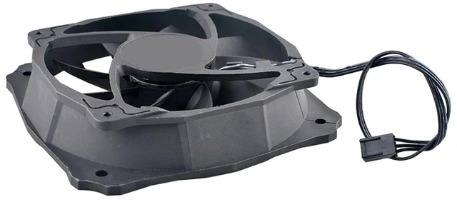 Main image of HA1225L12F-Z Cooling Fan 12CM/12025 Size, 12V, Low-Speed Silent Operation, for Chassis/CPU/Power Supply Cooling
