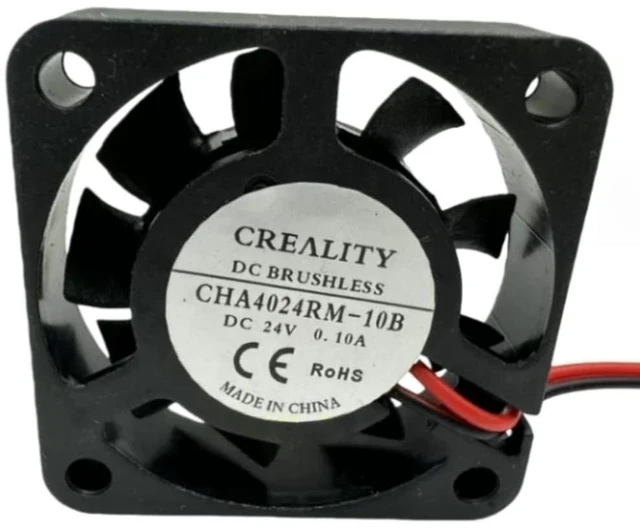 Alt view image 2 of 4 - CHA4024RM-10B Cooling Fan 4010 Size, 24V 0.10A