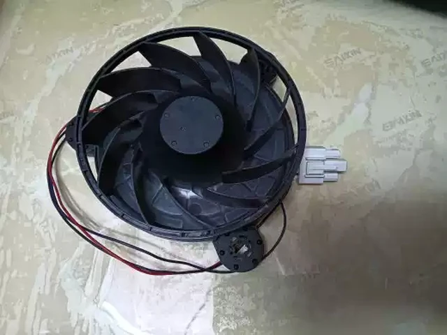 Alt view image 3 of 6 - Freezer Fan for Hisense/Ronshen Refrigerator GW12E12MS1FB-52Z96, DC12V 0.171A, 3-Wire with Connector, Replacement Part