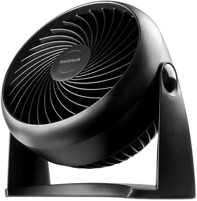Main image of TurboForce Air Circulator, Small Tabletop Fan, Quiet Personal Fan for Home or Office, 3 Speeds, 90 Degree Pivoting Head, Black, HT900 | Quiet Personal Fan for Home or Office