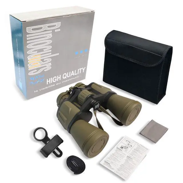 Alt view image 7 of 7 - 20x50 Binoculars for Adults, HD High Powered Professional Binoculars for Bird Watching Travel Stargazing Concerts Outdoor Sports-BAK4 Prism FMC Lens,Waterproof