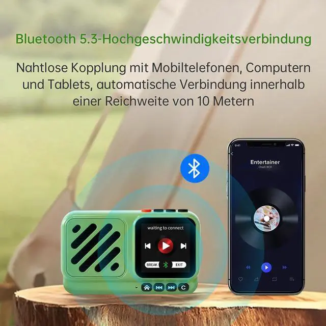 Alt view image 4 of 7 - Voyager Bluetooth Speaker Wireless Internet Radio Global Version with WIFI/4G,World Radio Station,BT5.3, Electronics for Home/Travel/Outdoor mini Portable Speaker