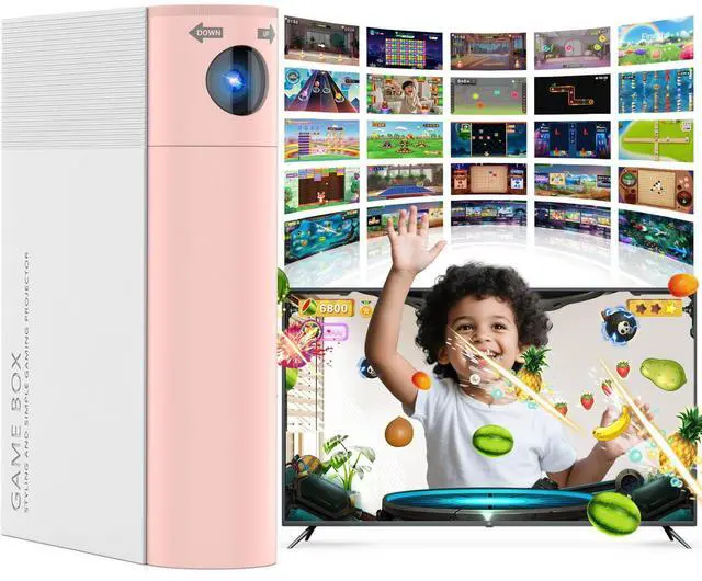 Main image of Interactive Motion Gaming Console for Kids: Educational AR Learning Games (28+) for Ages 4+ Boys & Girls - Boost Coordination Fitness & STEM Skills Motion-Sensing Video Game System