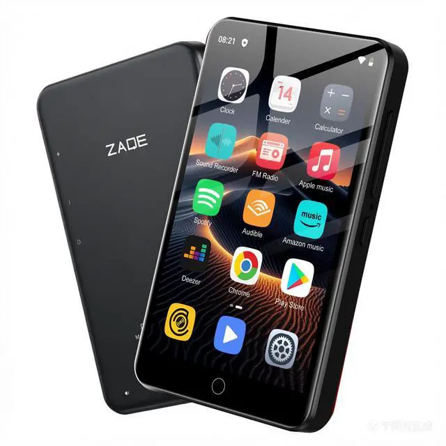 Main image of MP3 Player with Bluetooth and WiFi, 80GB Storage& Android OS, 4" Touch Screen Spotify Music&Video Player, Built-in Speaker, FM Radio, MP4 Player for Kids