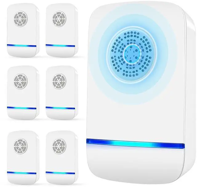 Main image of 2026 Upgraded Ultrasonic Pest Repeller Insect Indoor Repeller, Pest Control Plug in for Spider Bug Roach Ant Mosquito Rat Mice, Electric Mouse Traps Indoor, Rodent Repellent Ultrasonic Plug in, 6 Pack