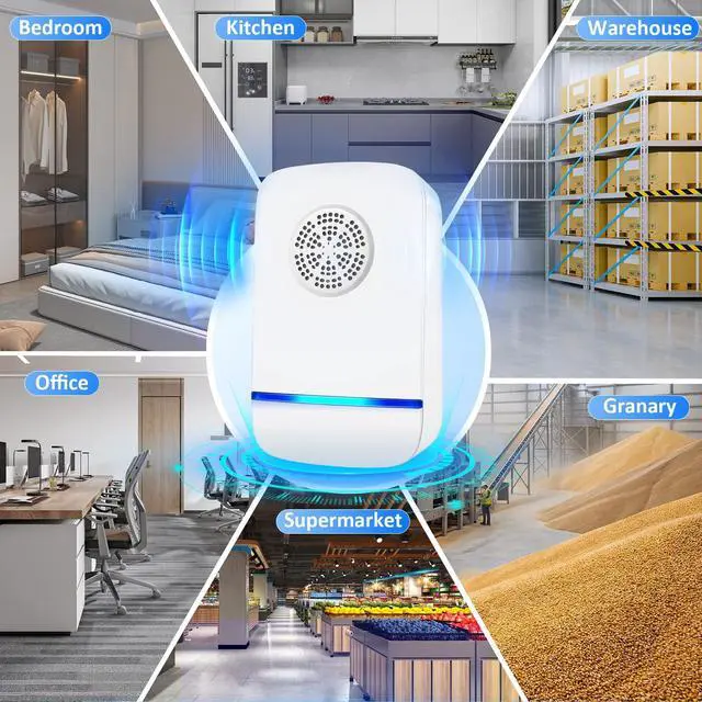 Alt view image 7 of 7 - 2026 Upgraded Ultrasonic Pest Repeller Insect Indoor Repeller, Pest Control Plug in for Spider Bug Roach Ant Mosquito Rat Mice, Electric Mouse Traps Indoor, Rodent Repellent Ultrasonic Plug in, 6 Pack
