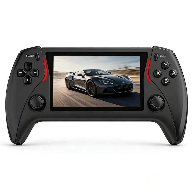 Main image of Handheld Video Game Console4. 3-inch IPS Screen Portable Retro Gaming Consle ,Linux System 64GB,20+ Emulator ,15000+ Games, Emulator Handheld with HD Output Black
