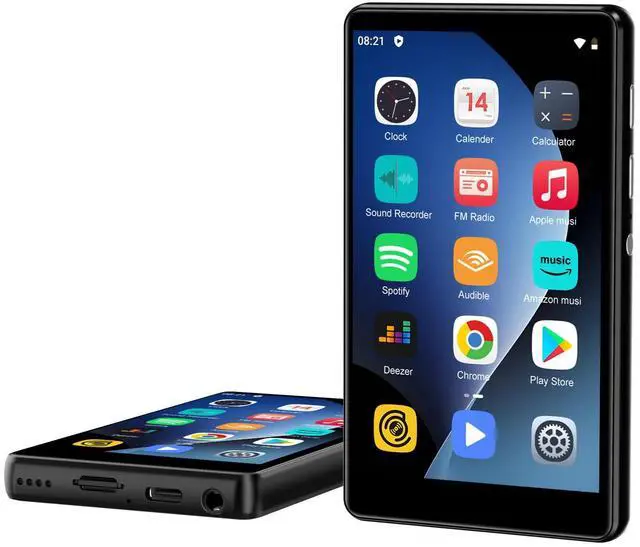 Main image of 80GB MP3 Player with Bluetooth and WiFi, SWOFY M503Pro 4.0" Touch Screen MP3 Player with Speaker, Music Player with Spotify, Audible, Amazon Music, Pandora, MP4 Android Music Player Up to 512GB