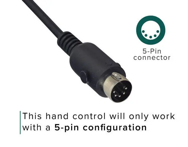 Alt view image 7 of 7 - 10-Button 5-Pin Replacement Remote Hand Control for Pride VivaLift Lift Chair (Standard & Early Version Viva Lift 2) - (CTL1707190) for Standard & Early Version VivaLift 2 Models
