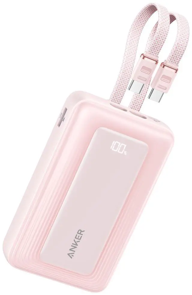 Main image of Zolo Power Bank (2025 Upgraded Version), 45W Max Fast Charging, 20,000mAh Battery Pack, Dual Built-in USB-C Cables, USB-C&A Port, for iPhone 17/16 Series, Galaxy, MacBook, and More