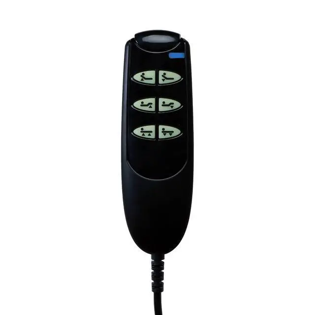 Alt view image 7 of 7 - 6 Button 7 Pin Remote Hand Control Handset for Electric Hospital Beds Models 15033 and 15235