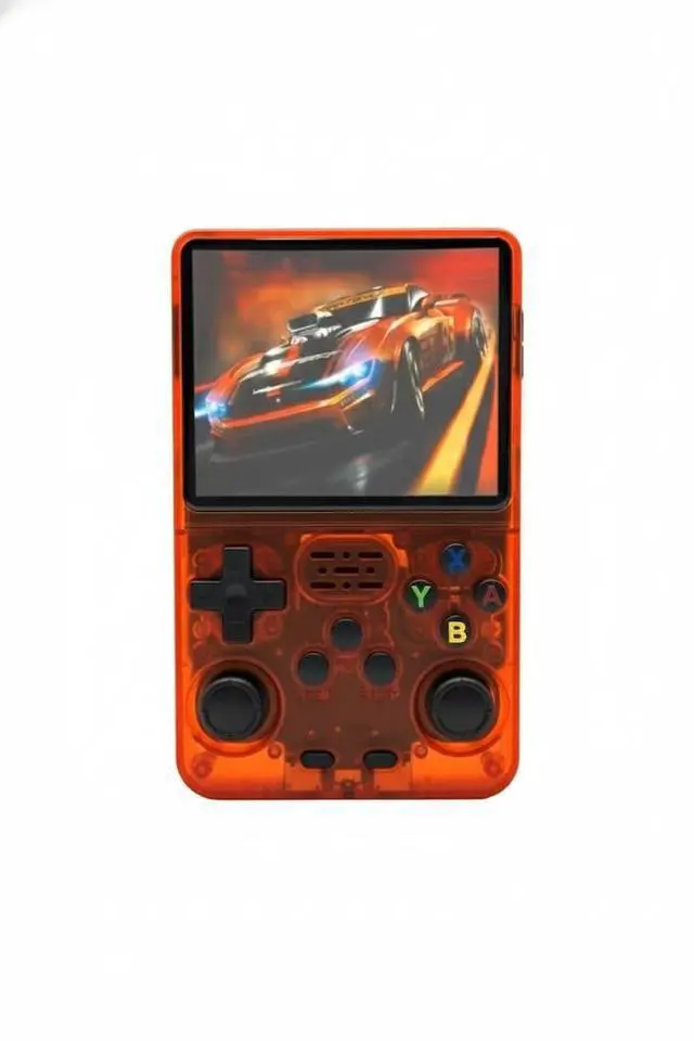 Main image of Retro Handheld Gaming Console: 3.5-Inch IPS Screen, 15000+ Classic Games, 64GB TF Card | 20+ Emulators, 3500mAh Long Battery Life | Portable Video Game Player (Transluscent Red, 64, GB)