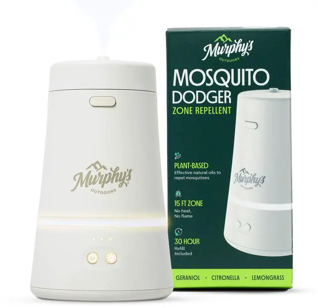 Main image of Mosquito Dodger, Mosquito Repellent Spray with Essential Oils, Repels for 30 Hours Within 15-Foot Zone, Refill Included